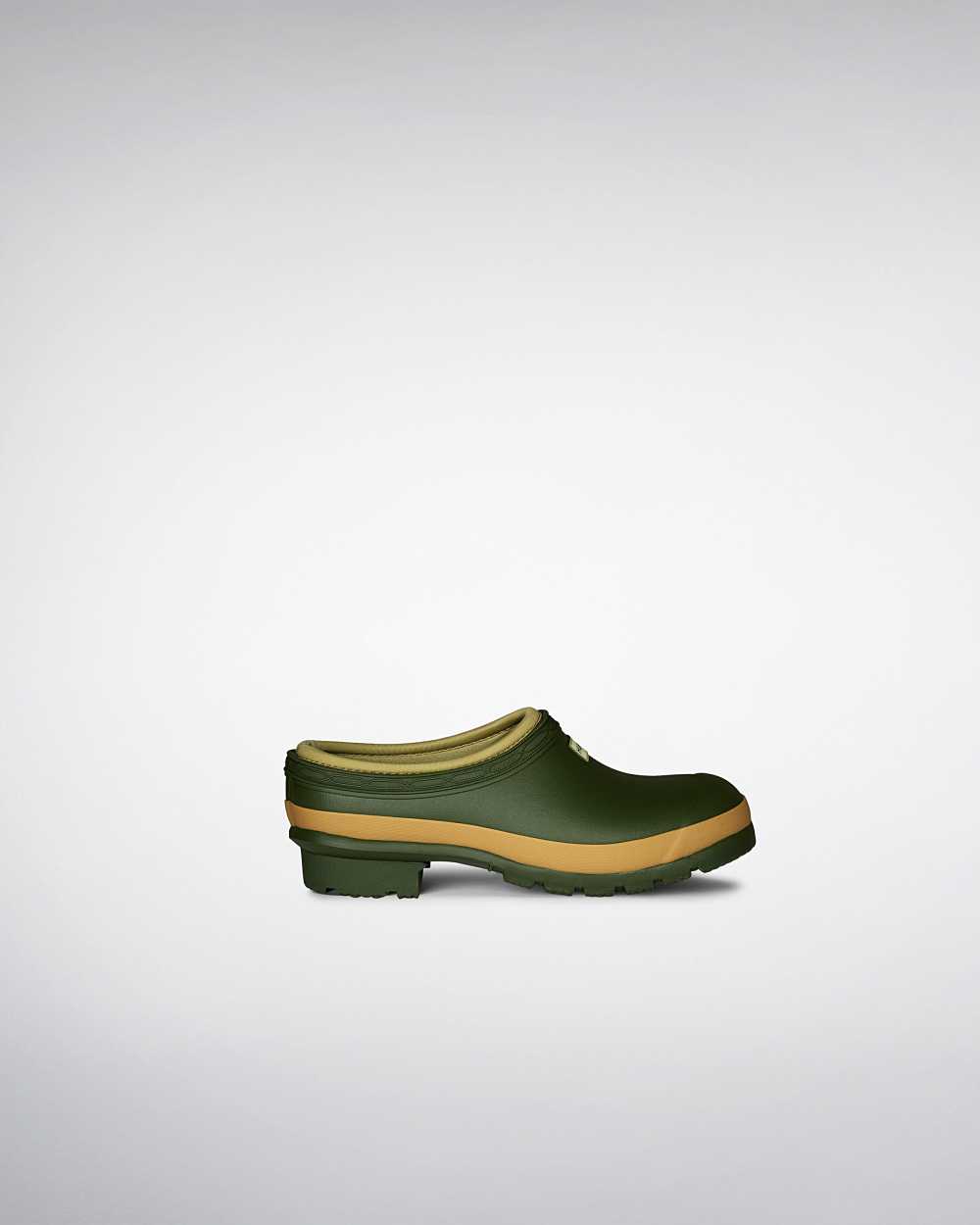 Hunter Gardener Technical Clogs Grøn - Hunter Clogs Dame | FHZ460281